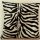 Zierkissenhülle ZEBRA Zebrafelldesign (45x45 cm) ohne Füllung